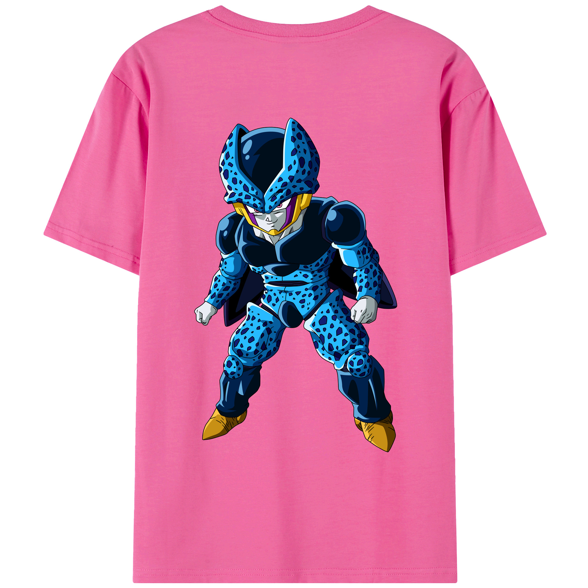 （画像用） ドラゴンボール セル DRAGON BALL Cell レディース半袖Tシャツ(バックプリント)